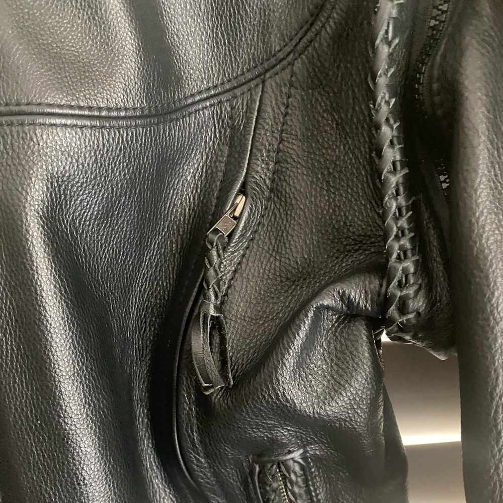 Vintage Authentic Harley Davidson Willie G Leather Jacket/Vest NWOT​​​​​​​​​​ - Picture 10 of 15